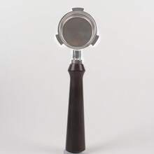 1 قطعة مرشح قهوة إسبرسو بدون قاع بثلاث آذان مناسب لآلات إسبرسو ديلونجي ديديكا EC680/EC685، مرشح إسبرسو بدون قاع من الفولاذ المقاوم للصدأ