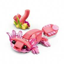 LEGO Creator 3 合 1 野生动物：粉红火烈鸟动物拼搭玩具 - 包含 3 种拼搭选择：粉红火烈鸟、凤头鹦鹉或墨西哥钝口螈 - 适合 8 岁以上儿童、女孩和男孩的学习玩具 - 31170 - 31170 - 查看 5
