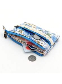 1 szt. Mała kosmetyczka, torba do przechowywania, podróżna portmonetka na monety, kosmetyczka, śliczna kosmetyczka, podróżna kosmetyczka, kosmetyczka, torba do przechowywania kosmetyków, przenośna torba o dużej pojemności, mała kosmetyczka na prezent dla kobiet, torba do przechowywania, kosmetyczka podróżna na monety