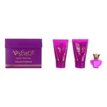 Versace Combo 2 món Dylan Purple, Bộ quà tặng mini 3 món dành cho nữ - rõ ràng/trong suốt - Xem 1