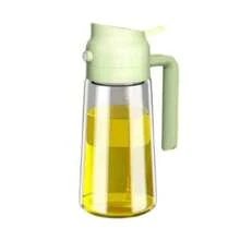 16 盎司/470 毫升橄榄油喷雾器，二合一油瓶防漏油罐喷雾器，雾化油瓶 - 彩色 - 查看 8