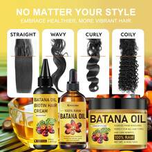 三件套：香蕉油+生物素乳霜+护发油，蕴含生物素和胶原蛋白精华，专业级防断裂和分叉修复，搭配使用效果更佳，可使头发更长、更浓密、更丰盈，适合所有发质和人群。 - 彩色 - 查看 9