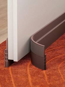 1 Piece Under Door Draft Guard - Under Door Premium Door Sweep/Weather Strip Door Seal Bedroom Door Seam Wind Guard Warmth And Insect Resistant Soundproof Seal (Save Energy - Quick And Easy Installation) Door Strips Ideal For Keeping The Cold Out - Multicolor - View 9