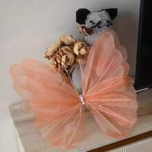 1/3/5 con bướm nhân tạo bằng sợi tơ dùng trang trí đám cưới, bướm giả khổng lồ bằng vải voan trưng bày cửa hàng, trang trí sân vườn ngoài trời, trang trí tiệc sinh nhật, trang trí nhà cửa, trang trí vòng hoa, trang trí hoa lớn, trung tâm, ngày của mẹ, quà tặng - Nhiều màu - Xem 8