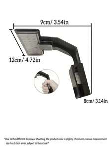 超薄LED装饰灯小鱼缸灯植物水族箱USB鱼缸夹适用于40cm以下鱼缸及迷你鱼迷你水草灯水族箱造景配件USB鱼缸LED灯 - 彩色 - 查看 3