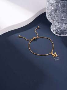 1 pieza Brazalete minimalista de mujer con hueso de serpiente, longitud ajustable, resistente a la decoloración, adecuado para uso diario - Multicolor - Ver 5