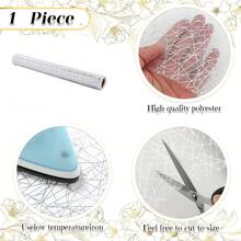 1pc Silver Metallic Mesh Table Runner 11"X108", Rectangular Tablecloth Decor Suitable For Wedding, Birthday, Bridal Shower, Reception, Party, Home, DIY Daily Decoration