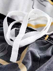 1入組幾何圖案沙發套現代撞色彈力沙發套適用於客廳 - 彩色 - 查看 9