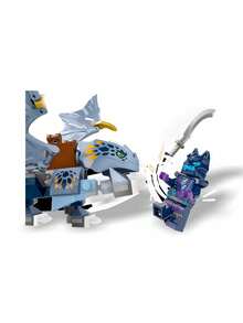 LEGO 乐高幻影忍者幼龙 Riyu 71810 – 可拼搭可摆造型的龙玩具，内含 3 个迷你人仔，冒险游戏套装，适合 6 岁及以上儿童，热门，龙，礼物，音乐/婚礼季礼物 - 彩色 - 查看 4