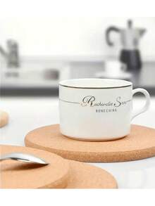 1 件加厚圆形软木三脚架 - 耐热餐具、炊具和植物垫，完美的家居装饰 - 适用于厨房台面和餐桌 - 彩色 - 查看 6