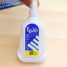 Correction Fluid (3 Pieces Per Set), With Super Strong Coverage, Quick-Drying Formula That Does Not Smudge, Smooth Application Without Breaking The Line, Easily Corrects Writing Errors, And Keeps The Paper Surface As Clean And New As Ever