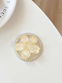 1 件磁性 3D 花卉透明手机支架，粘性，可调节支架，气垫支架，Magsafe 可扩展环形握把，兼容 、Android 手机，生日、家人、朋友礼物，推拉式手机握把手机配件 - 磁吸款 - 查看 12