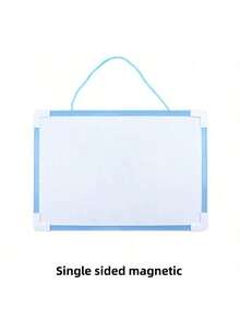 Single Sided Magnetic White Board Office Bulletin Board Dry Eraser Board Hanging Message Board For Draw Graffiti Handle Official Business Write Leave A Message Message Recording Multi Functional Writing Board Single Sided Magnetic Writing Board
