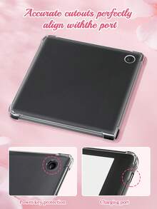 A Sleek And Stylish Protective Case, Ultra-Thin And Form-Fitting, With Corner Protection, Made From TPU Material, Compatible With Kobo Clara Colour/BW 2024, Kobo Clara 2E, Kobo Libra Colour 2024, And Kobo Libra 2,Kindle Paperwhite 12th Gen. A Charming Gift - Clear - View 6