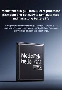 Xiaomi Redmi 14C Smartphone, Xiaomi Redmi 14C 4G LTE, Helio G81-Ultra Octa-Core Processor, 6GB+128GB Memory, 6.88" Large Display, 13MP Triple Camera, 120Hz High Refresh Rate, 5160mAh High Capacity Battery, Long Lasting, Chinese Version Dual SIM, Supports English And Chinese