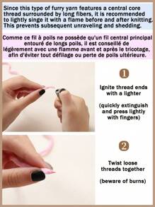 1/2 piezas de hilo de terciopelo suave, 50g/pieza, 60m/pieza, hilo grueso de punto a mano DIY, hilo Popsicle, hilo grueso de poliéster suave, adecuado para manualidades DIY, adecuado para tejer y ganchillo de bufandas, sombreros, zapatos, bolsos, cojines, muñecas, mantas, pantuflas, proyectos de ganchillo artesanal
