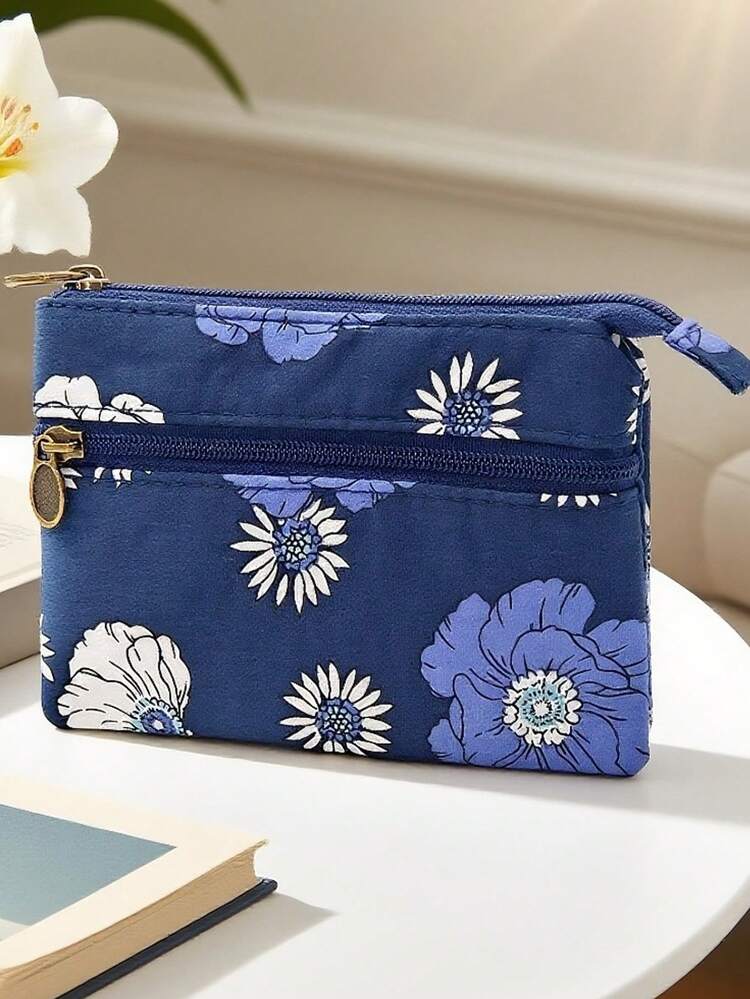 1 pieza Bolsa de cosméticos pequeña, bolsa de almacenamiento, monedero de viaje, bolsa de aseo, bolsa de cosméticos linda, bolsa de cosméticos de viaje, bolsa de aseo, bolsa de almacenamiento de cosméticos, bolsa de almacenamiento portátil de gran capacidad, bolsa de cosméticos pequeña como regalo para mujeres, bolsa de almacenamiento, monedero de viaje para cosméticos - Multicolor - Añade 13