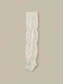 1/2/3/6 双装女士仿貂绒保暖腿套，毛绒足套腿套，秋冬季加厚多功能腿套，Y2K风格，蓬松舒适