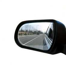 2-Pack Car Rearview Mirror Rain Film, Full-Screen Anti-Fog And Waterproof Film, Improve Safety And Visibility, Ensure Smooth Driving In Rainy And Foggy Weather, Outdoor Storage - Multicolor - View 8