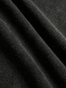 Rock Skeleton “幻影” 男士做旧圆领长袖T恤 - 黑色 - 查看 6