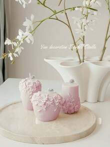 A Fragrant Scented Candle In The Shape Of A Rattan Flower, With A Pleasant Aroma, Suitable For Art Photography Props, Interior Decoration, Mother's Day Gifts, Birthday Gifts, Valentine's Day Gifts, Daily Use, Gift Giving, Weddings, Souvenirs, Picnics, Parties, Ramadan, Easter, Christmas, Halloween, And Desktop Decoration Occasions.