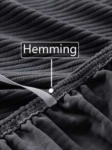 1 件经典深灰色沙发套，高弹性，防尘防污，可机洗/手洗家具保护套，适合日常使用，适合 3/4 座沙发（多种尺寸可选） - 深灰色 - 查看 8