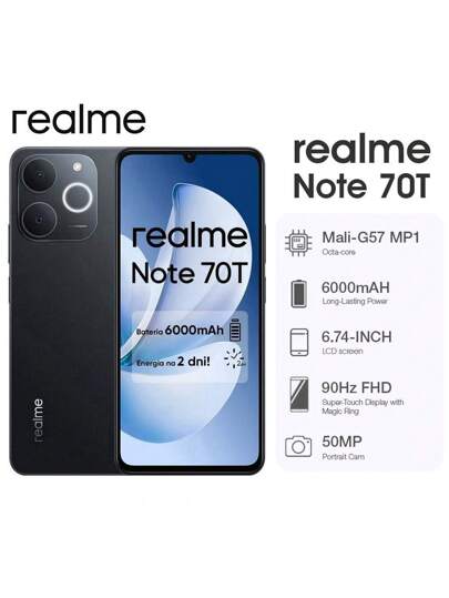 新品　Realme Note 70T 64GB ブラック　商品番号【149】 realme Note 70T【スペック】価格や発売日 | スマホBANK