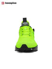 baasploa 男士跑步鞋、运动鞋、户外休闲轻便网球鞋、男士时尚网面专业跑步鞋、品牌鞋、尺码 41-45（显瘦效果，宽脚请选择大一码，另有加大码可选）