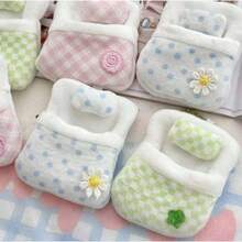 1pc Cute Forest Fairy Doll With Four-Leaf Clover Sleeping Bag, High-Quality Mini Doll Sleeping Bag Plush Doll - Romantic Couple Game, Cat Gift, Women/Men's Game, Interactive, Party Game, Birthday Gift, Holiday Gift, Perfect Gift