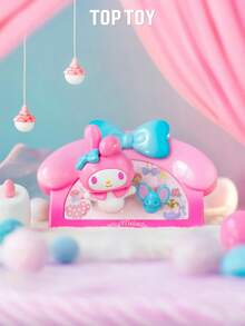 Miniso TOPTOY 三丽鸥家族冰箱贴系列盲盒收藏品，可爱女孩礼物，小雕像装饰 - 彩色 - 查看 8