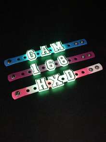 1 Peça Acessório Decorativo de Sapato com Letra de Volta às Aulas, Adequado para Estudantes, Presente para Amigos, Aplicável a Tamancos, Sapatos de Jardim, Sandálias, Anabelas de Verão, Acessório de Sapato Fashionável para Halloween e Natal