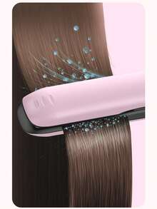 New USB Rechargeable Wireless Curling Iron, 2-In-1 Straightener & Curler, Portable Flat Iron, USB Charging Wireless Straightener With Type-C Port, Low Power Ceramic Curling Wand For Outdoor Use