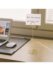 20Pcs, 8.75 Inch/22 Cm Tall Table Number Holders - Gold Peacock Circle Clip Style - Photo Clip Place Card Holder,Table Number Stands, Price Tag Holder, Photo Holders, Exquisite Quality, Durable And Sturdy For Wedding Party, Festival, Holiday, Christmas, Graduation, Reception, Restaurant, Family Gathering, Tea Party, Office Memo, Tarot Card Reading, Home Centerpiece, Decorations Display