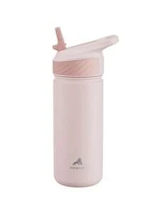 18 oz Insulated Tumbler with Straw – Stainless Steel Water Bottle, Leak-Proof Double Wall Coffee Cup, Keeps Cold for 24H, Fits Car Cup Holder, Reusable Travel Mug for Sports, Gym, School, and Travel - 粉色 - 查看 1