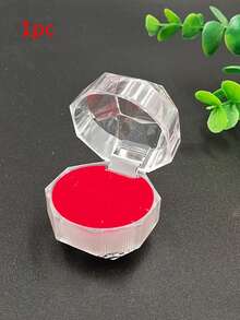 1/5/10/20个装透明戒指盒塑料首饰盒,适用于耳环、戒指、项链等,可作首饰展示盒,多功能戒指耳环收纳盒,适合婚礼、求婚、情人节等场合,是女性收纳整理、旅行度假必备、秋季装饰、万圣节装饰、房间装饰的理想之选。 - 彩色 - 查看 15