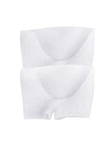 4PCS-Foot Protection Pad, Sole Protection Cover, Toe Cover, Silicone Forefoot Pad, Toe Pad, Ball Pad, Breathable Forefoot Pad, Flexible Protective Cover, Wear-Resistant, Used To Relieve Metatarsal Pain, Prevent Calluses And Blisters.2pcs