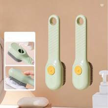 一体式鞋油海绵鞋擦，用于皮鞋和包包的去污、保养和清洁，鞋蜡刷 - 黑色 - 查看 7