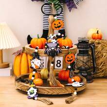 New Halloween Listing Home Party Ghost Festival Decoration Bead String Witch Pumpkin Bat Pendant Halloween Pendant Pendant Decoration Halloween Essential,Fall Decorations Home,Halloween Accessories,Fall Decor,Halloween Decor,Fall Home Decor