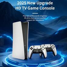G35 Mini TV Game Stick, controlador de juegos retro 4K clásico, 300 juegos integrados, incluye 2 controladores móviles, adecuado para consolas de juegos arcade PS1 con salida HD. - Blanco - Ver 5