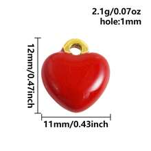 1pc/2pcs Luxury Delicate 304 Stainless Steel Electroplated Pendant Charms, Suitable For DIY Jewelry, Jewelry Making, Crafts - Ocean Life, Cherry, Flower Designs - Color - View 37