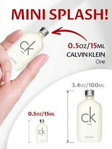 Calvin Klein One Eau De Toilette Splash 男士淡香水 0.5 盎司/15 毫升 清新持久 干净休闲 男友丈夫父亲兄弟生日毕业派对旅行露营户外学校校园旅行节日周年纪念夏季秋季夏季精选夏季必备品夏季经典 CK 自然类型简约别致礼物魅力氛围日常使用 - 美東時間 - 查看 4