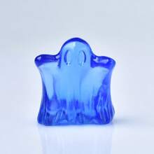 3cm/1.18in Natural Crystal Carved Ghost, Healing Stone Gift For Home Decor, Holiday Gift, Meditation Ornament