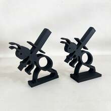 Ant Toilet Paper Holder - An Interesting Bathroom Roll Paper Ornament, Fun No Installation Toilet Paper Holder Independent Bathroom Set -3D Printed Black Ant Toilet Paper Holder - Fun Tissue Holder - Cute Bathroom Decoration (Toilet Paper Not Included),Christmas Decoration,Bedroom Decor,Room Decor Bedroom,Christmas Gifts,Christmas Decorations,Christmas Decorations Home