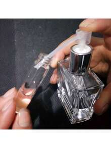 2/5/10/20件扩香漏斗化妆品泵分配器香水工具香水雾化器可填充瓶工具 - 無色 - 查看 6