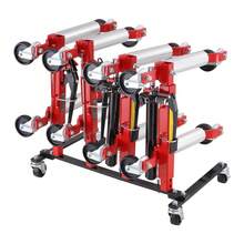 Car Dolly Rack Hydraulic Jack Stand Organizer With 4 Platform Capacity - Black - View 8