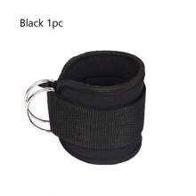 2/1件装踝带，男女通用，可调节舒适，带双D环，适用于臀部训练、腿部伸展和下肢锻炼。