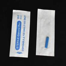 ATOMUS Box Of 14-Pin Blue Leather Single Arc Needles, 18-Pin Blue Leather Double Arc Needles, 50pcs Microblading Blades Per Box - Multicolor - View 6