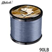 chelesh 546yds, 328yds Monofilament Nylon Fishing Line, Transparent Invisible Absorbent, Abrasion Resistant Nylon Line, Diameter 0.52mm-1.0mm, Strength 35LB-150LB, Suitable For Freshwater, Saltwater, Sea Fishing, Ideal For Long Distance Casting And Braiding Nets, Also Can Be Used For Invisible String, Beading, Strong Monofilament, Hanging Handmade DIY Decorations And Crafts.