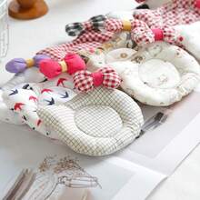 1 pièce Tapis de tasse en tissu imprimé avec chat mignon de dessin animé, dessous de verre isolant thermique, tapis de tasse à thé, set de table, idéal pour la décoration de table et la protection des tasses, convient pour la cuisine et la décoration de la maison, parfait pour les fêtes, la cuisine, la salle à manger, la décoration, les arrière-plans photographiques et la décoration de table - Multicolore - Voir 11