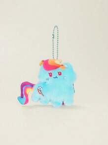 Hasbro Niedliche Ponys Dritte Welle Blind Box Schlüsselanhänger Set - Einzelpack mit Plüschspielzeug & Schlüsselanhänger, offiziell lizenziertes Geschenk für Mädchen ab 3 Jahren, Überraschungskollektion mit rosa Einhorn Design